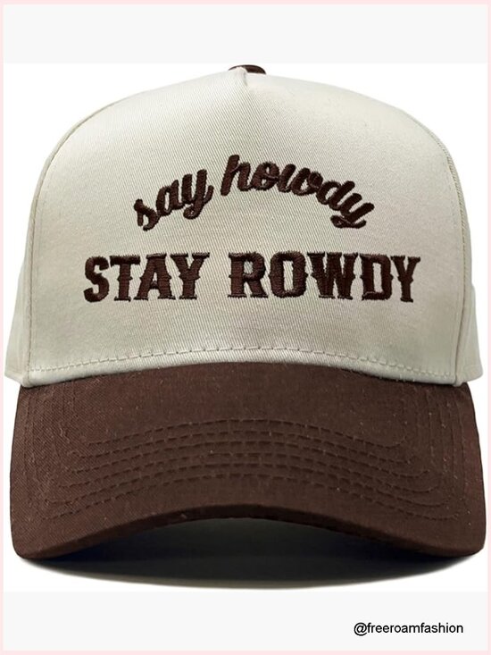 Vintage 2 Tone Canvas Snapback Hat - Adjustable Cap for Men Women main image 4